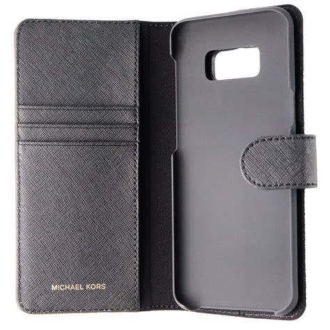 michael kors telefoonhoesje samsung s8 plus|Michael Kors Saffiano Leather Folio Phone Case for Galaxy S8 .